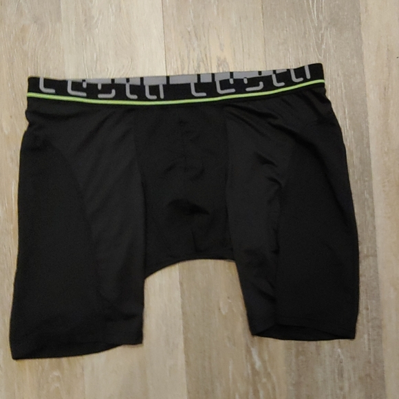 Tesla Boxer XXL Briefs 2X Black No Fly - Picture 1 of 2